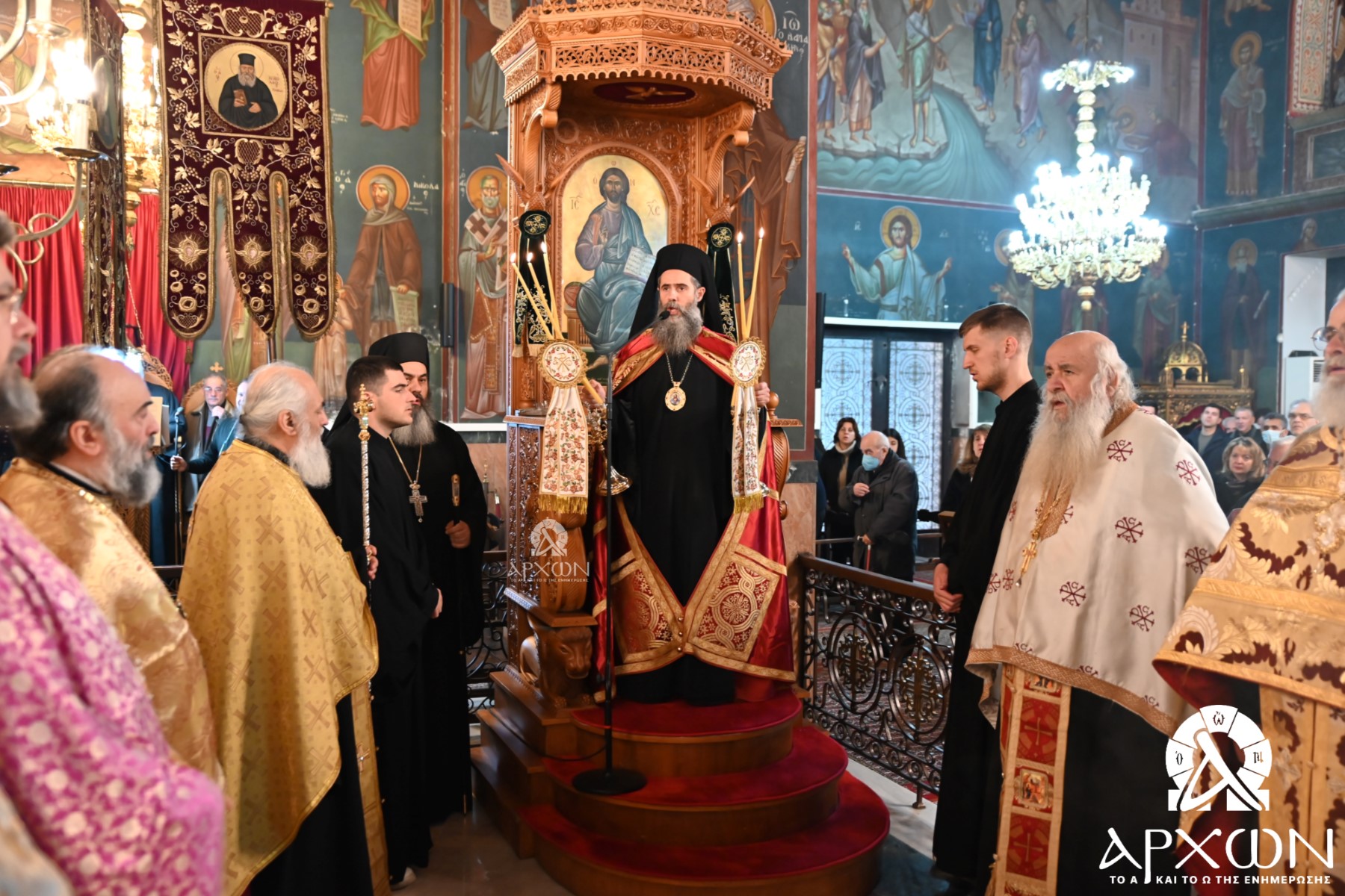 Πανηγυρικός Εσπερινός για τον ταπεινό ιερέα Άγιο Νικόλαο Πλανά
