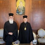 Επίσκεψη του Μητροπολίτη Καλαβρύτων στον Οικουμενικό Πατριάρχη  