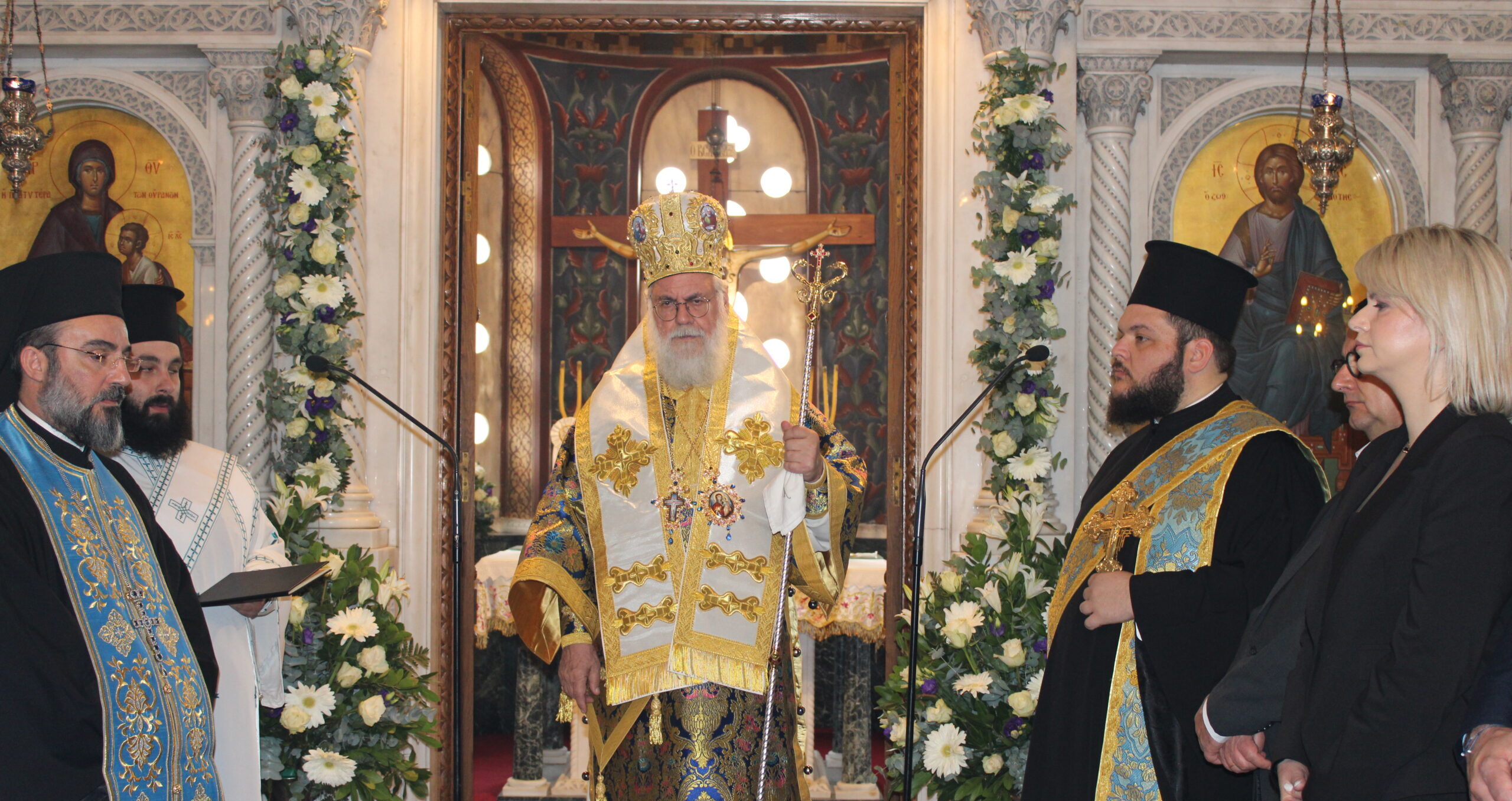 Ο εορτασμός του Ευαγγελισμού της Θεοτόκου και της Εθνικής Επετείου στην Ι. Μ. Ιλίου