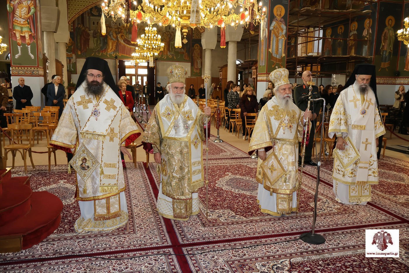 Πολυαρχιερατικό Συλλείτουργο για τους Λάκωνες Αγίους