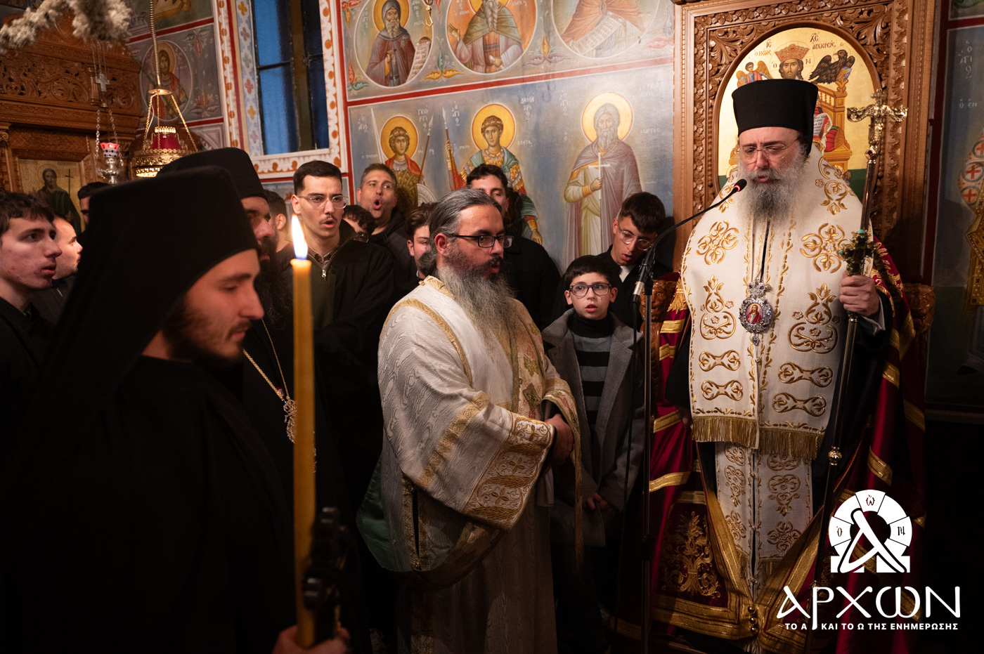 Κουρά Μοναχού από τον Μητροπολίτη Πατρών στο Ι. Προσκύνημα του Αγίου Γερβασίου