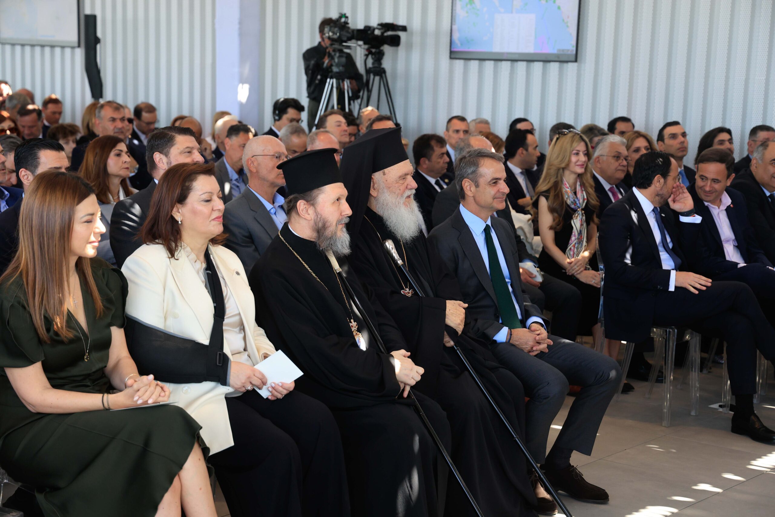 Ο Αρχιεπίσκοπος στα εγκαίνια του παραρτήματος του Πανεπιστημίου Λευκωσίας στην Αθήνα