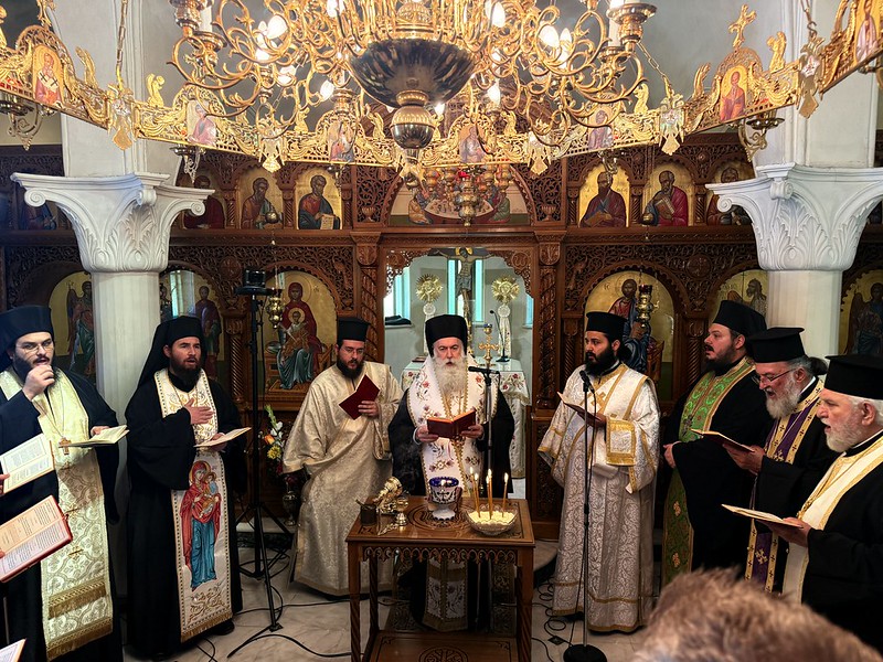 Το Ι. Μυστήριο του Ευχελαίου στο Νοσοκομείο Κορίνθου