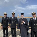 Ο Μητροπολίτης Κυδωνίας στο Λιμενάρχη Χανίων