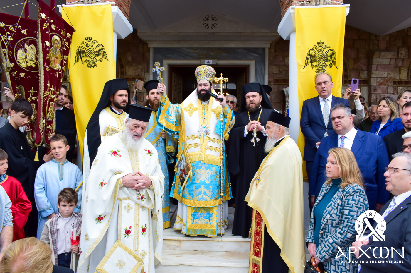 Λαμπρά Πανηγύρισε ο Ι. Ναός Ζωοδόχου Πηγής Δάφνης