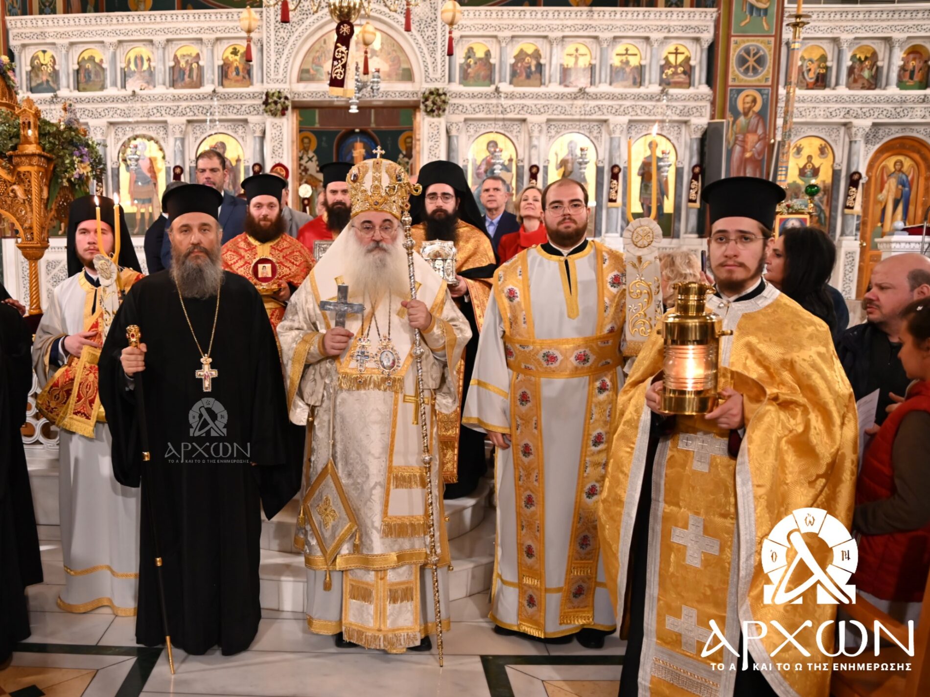 Μεθέορτος Εσπερινός και Εγκώμια στον Άγιο Γεώργιο Κορυδαλλού