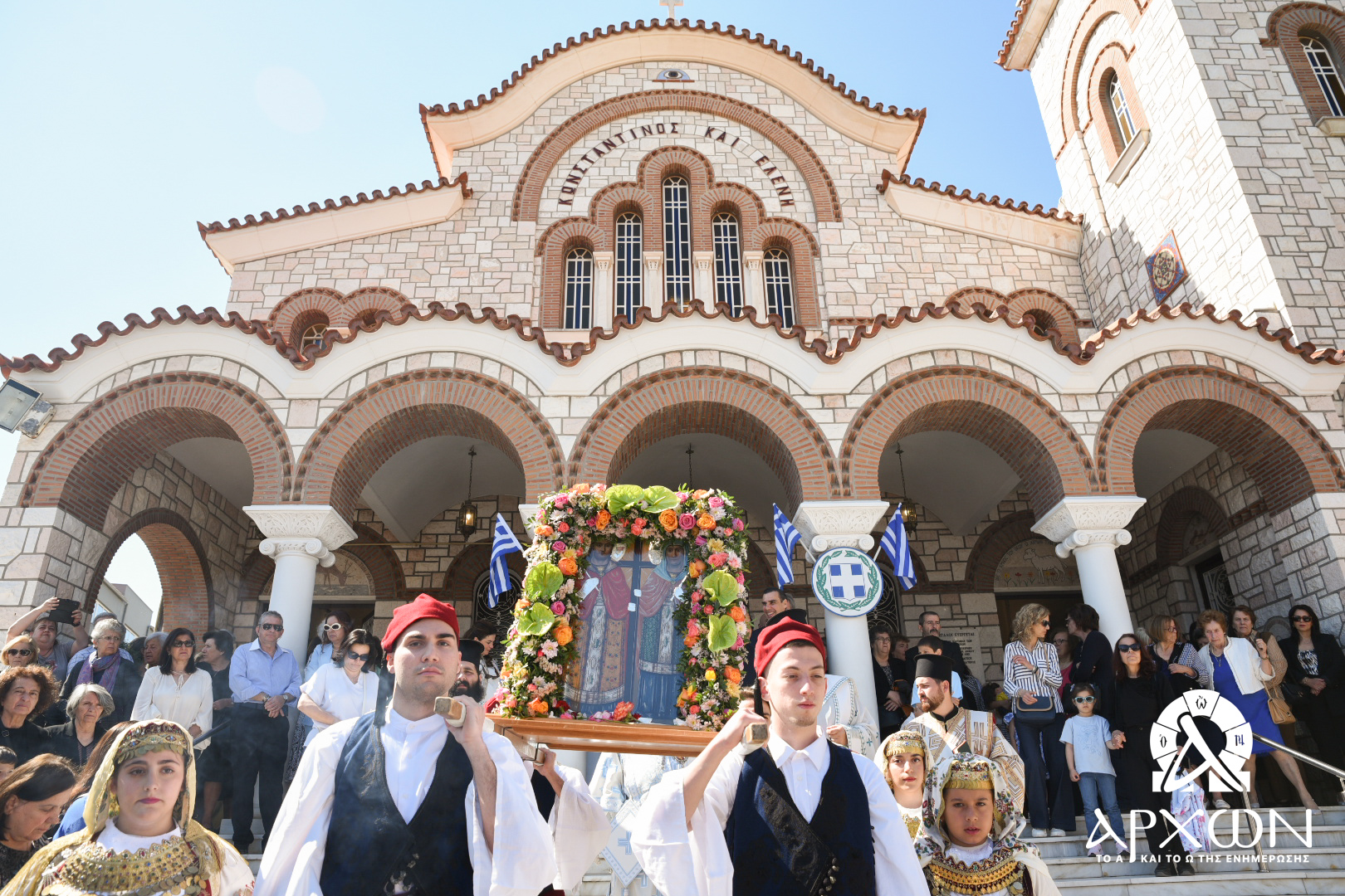 Πανηγυρική Θεία Λειτουργία στον Ι.Ν. Αγίων Κωνσταντίνου και Ελένης Άνω Λιοσίων