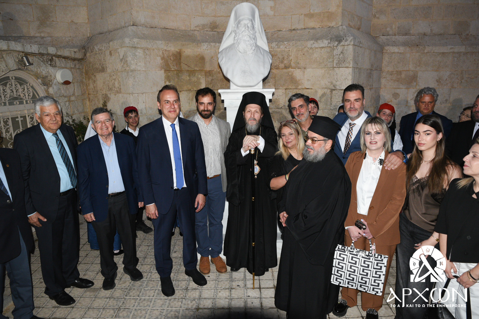 Αποκάλυψη προτομής του Μακαριστού Μητροπολίτου Γλυφάδας Παύλου