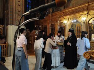 Συγκινητική Ιερά Παράκληση για τους μαθητές στο Μουζάκι