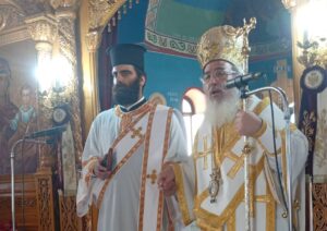 Χειροτονία Διακόνου από τον Μητροπολίτη Πρεβέζης
