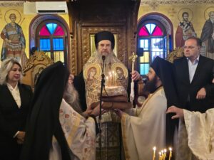 Πανηγυρικός Εσπερινός των Αγίων Κωνσταντίνου και Ελένης στην Ουρανούπολη