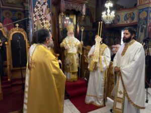Αρχιερατική Θεία Λειτουργία στον Πτελεό Μαγνησίας