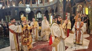 Η Κυριακή της Πεντηκοστής στην Ι. Μ. Αιτωλοακαρνανίας