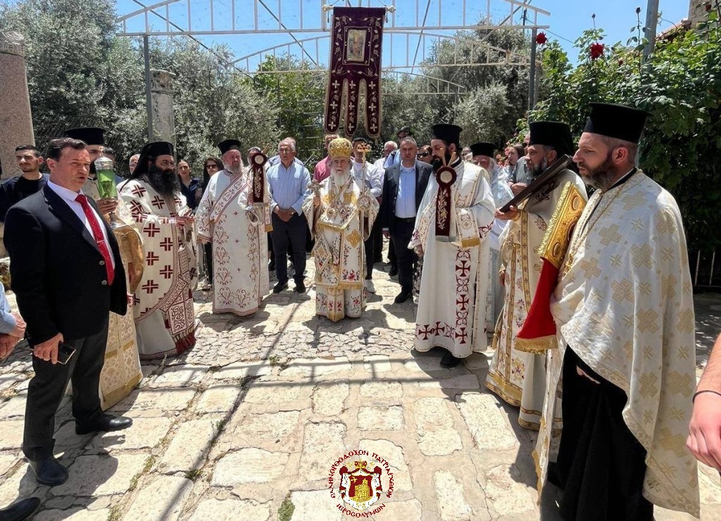 Η εορτή της Αγίας Φωτεινής της Σαμαρείτιδος στο Φρέαρ του Ιακώβ