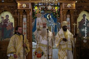 Αρχιερατικό Συλλείτουργο και χειροτονία Διακόνου στην Λαμία