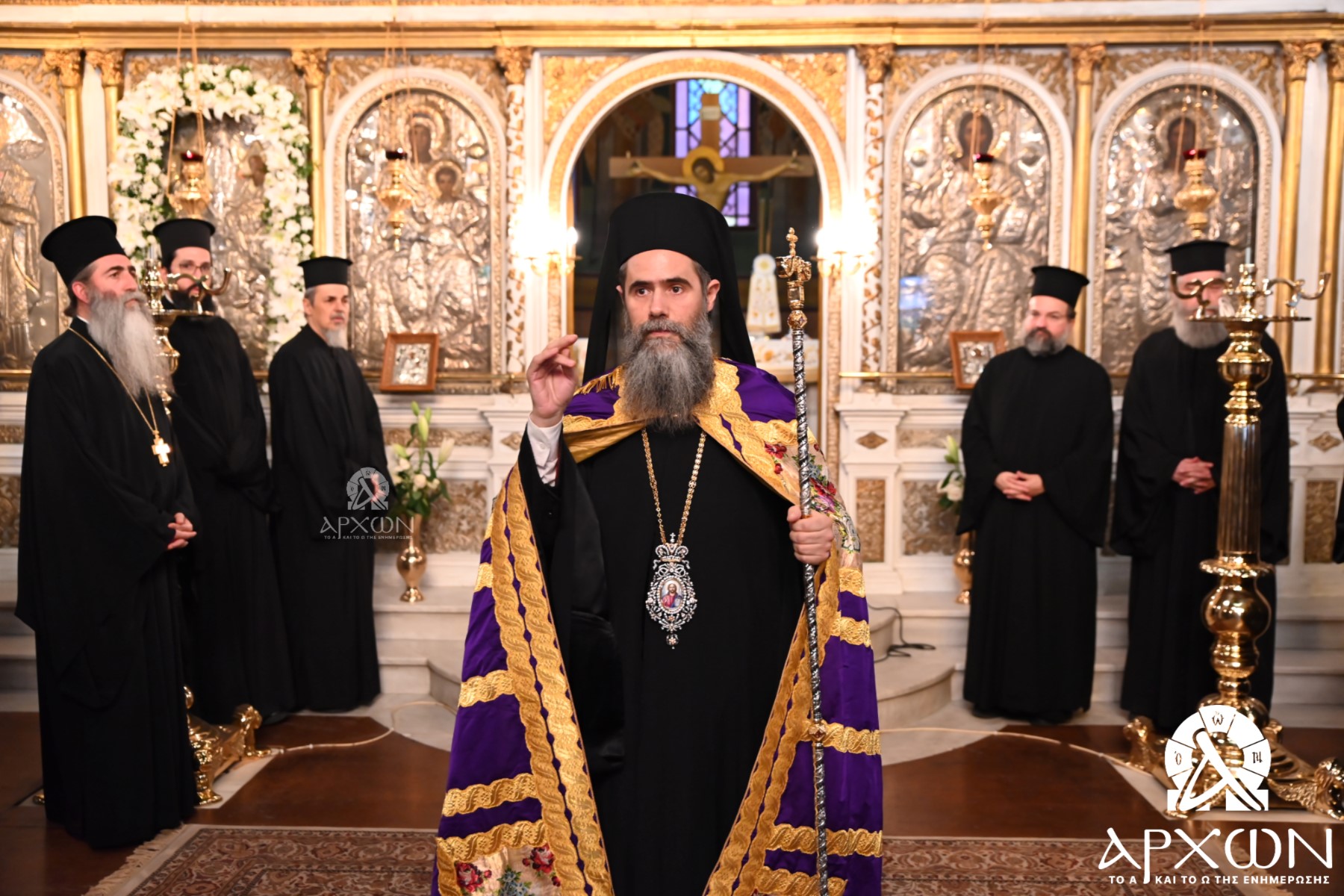 Πανηγυρικός Εσπερινός στην Αγία Τριάδα Αμπελοκήπων