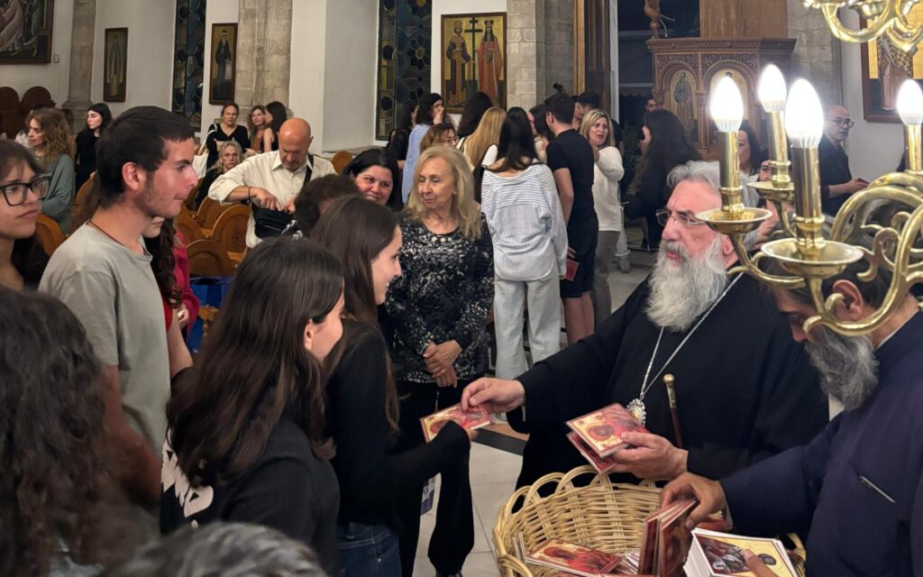 Θεία Λειτουργία για τους μαθητές των Πανελληνίων εξετάσεων στο Ηράκλειο