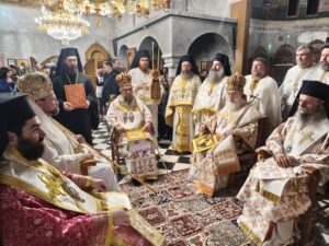 Πολυρχιερατικό συλλείτουργο στον Άγιο Εφραίμ Νέας Μάκρης