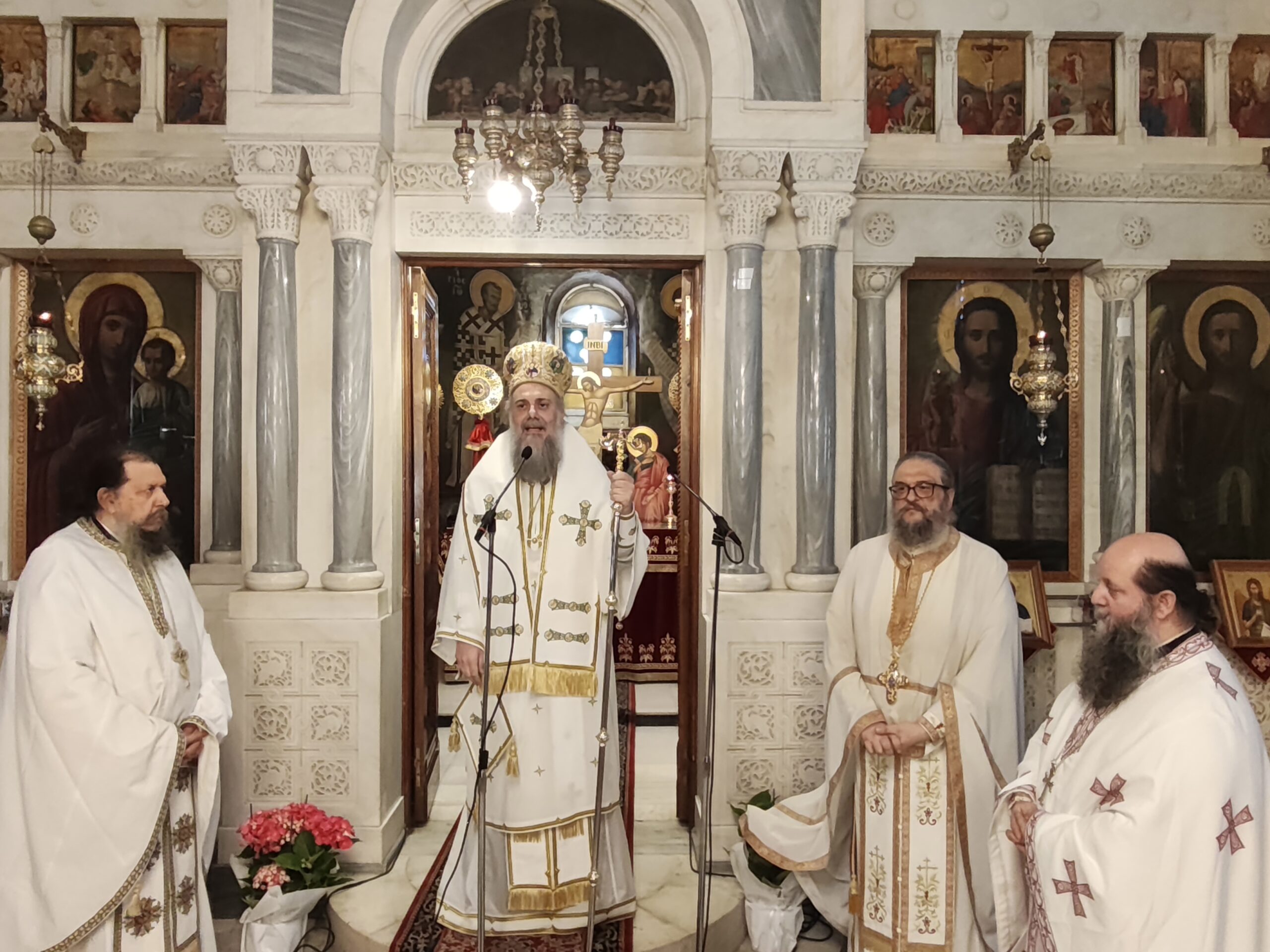 Η τίμια χείρα του Αγίου Δημητρίου Γκαγκαστάθη στους Αγίους Πάντες Καλλιθέας