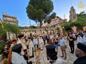 Δισαρχιερατικός Εσπερινός στον πανηγυρίζοντα Ιερό Ναό Παναγίας Φανερωμένης Άρτης