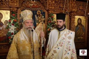 Χειροτονία Διακόνου κατά την πανήγυρη του Ι. Ν. Αγίου Ανανίου στη Σπάρτη