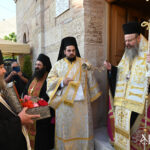 Λαμπρή υποδοχή της Τιμίας Κάρας του Οσίου Παρθενίου στη Μαγούλα Αττικής