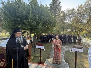 Ο εσπερινός του Αγίου Νεομάρτυρος Εφραίμ στην 140 Σμηναρχία Ε.Π.Η.Π.