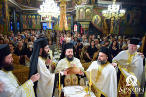 Πανηγυρικός Εσπερινός στον Ι. Καθεδρικό Ν. Αγίας Τριάδας Ν. Ηρακλείου Αττικής