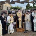 Ο υπαίθριος προεόρτιος Εσπερινός στην Αρχαία Βασιλική του Αγίου Αχιλλίου στη Λάρισα