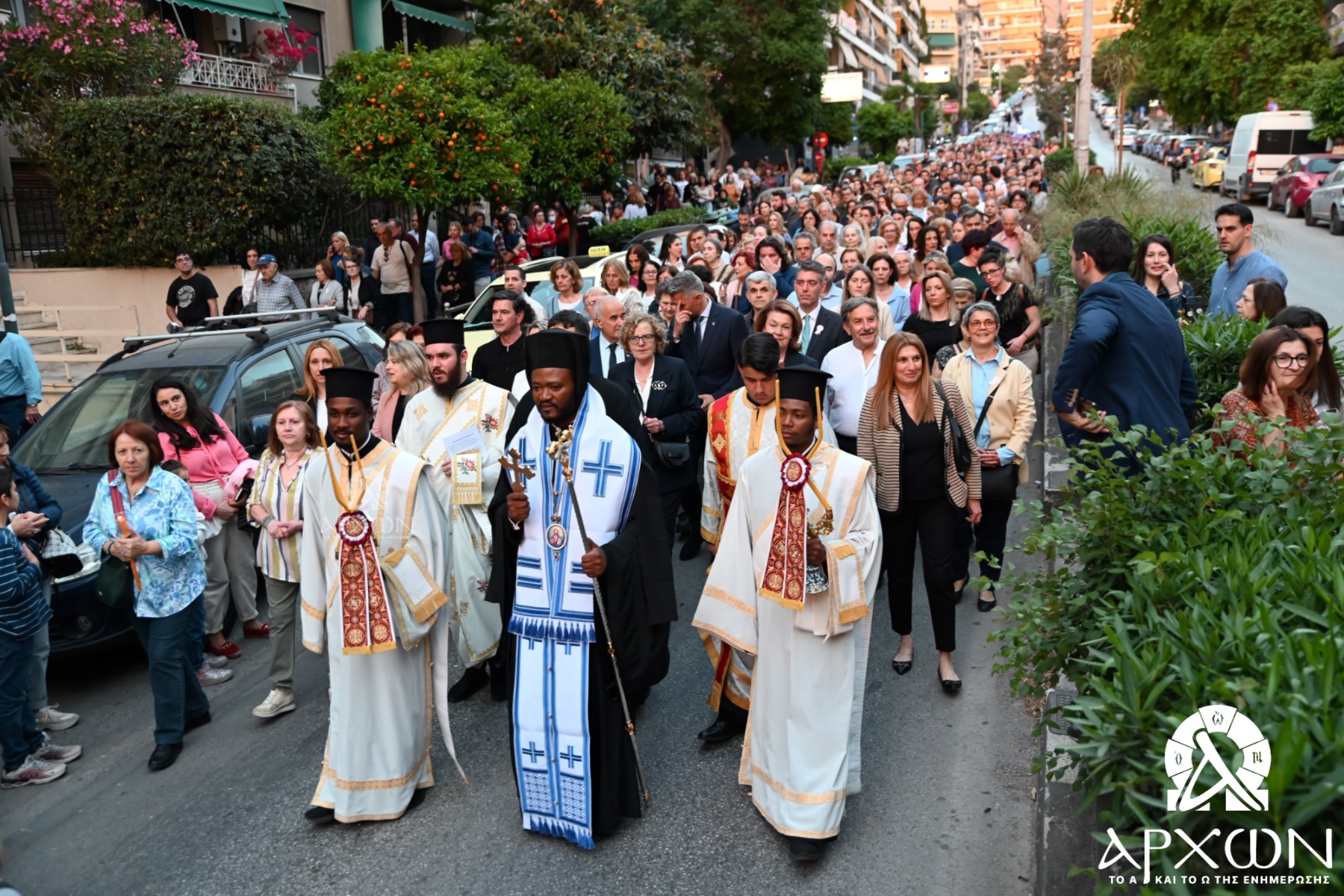 Λιτανεία στον Ι.Ν. Αγίου Θεράποντος Ζωγράφου