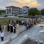 Θεμελίωση Ιερού Ναού Αγίου Μελετίου Κατερίνης