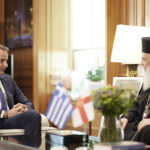 Συνάντηση του Πρωθυπουργού με τον Πατριάρχη Ιεροσολύμων Θεόφιλο Γ΄