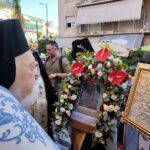 Υποδοχή Παναγίας Γουμερά στους Αγίους Πάντες Καλλιθέας