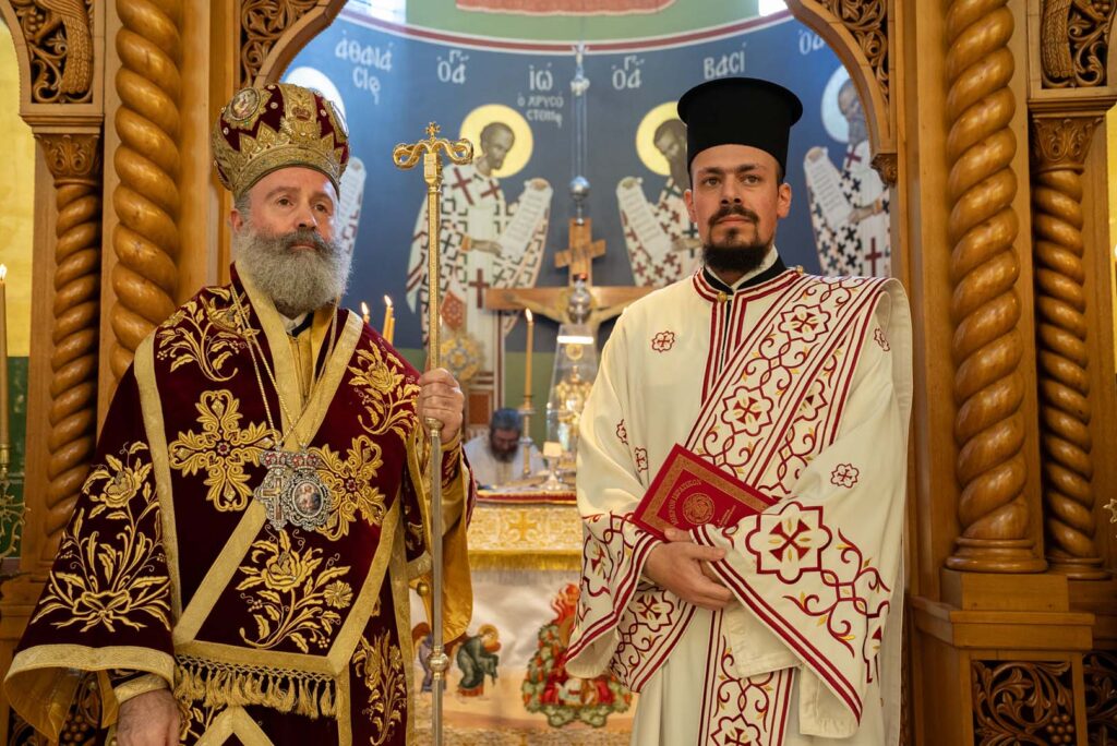 Χειροτονία Διακόνου από τον Αρχιεπίσκοπο Αυστραλίας Μακάριο στο Σύδνεϋ