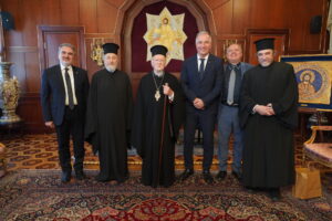 Συνάντηση του Οικ. Πατριάρχη με τον Υφυπουργό Ανάπτυξης της Ελλάδος