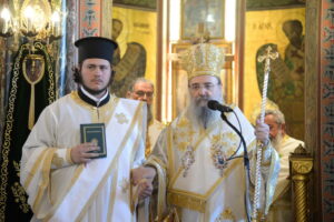 Χειροτονία Διακόνου καὶ Μνημόσυνο Παλαιῶν Πατρῶν Γερμανοῦ στὴν Πάτρα 