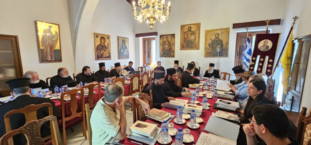 Συνάντηση Εκπροσώπων Εκκλ. Περιφερειών και Μονών στο Γραφείο Προσκυνηματικών Περιηγήσεων της Εκκλησίας Κύπρου