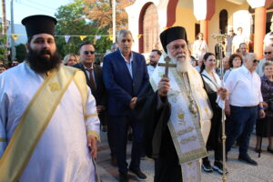 Μεθέορτος Εσπερινός στον Ι. Ναό Αγίας Τριάδας Καματερού