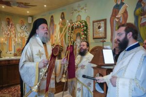 Πανηγυρική Θεία Λειτουργία στο Ιερό Παρεκκλήσιο Αγίου Λουκά του Ιατρού στη Ν. Ιωνία