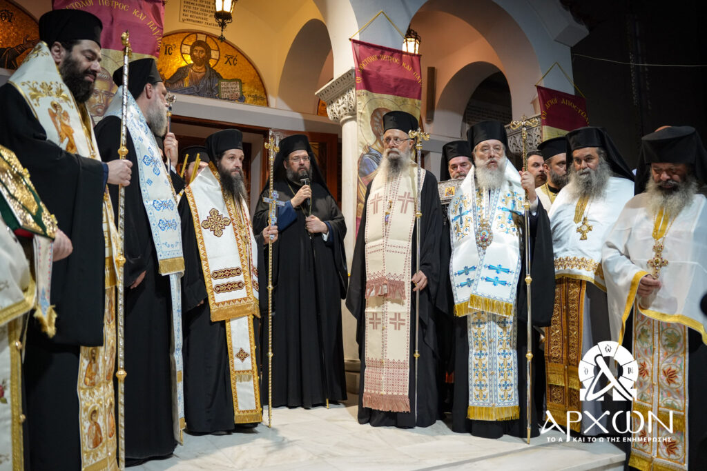 Πολυαρχιερατικός Εσπερινός των Αγίων Αποστόλων Πέτρου και Παύλου Πεύκης