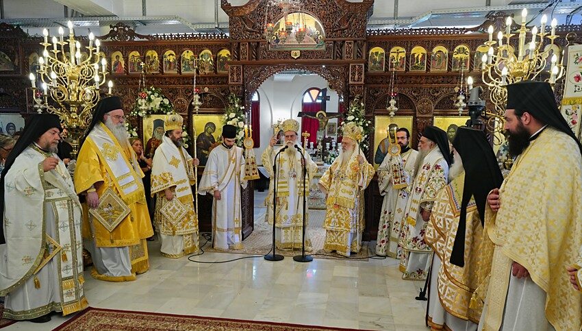Πολυαρχιερατικό Συλλείτουργο και χειροτονία διακόνου στον Ι. Ναό Αγίου Λουκά Βέροιας