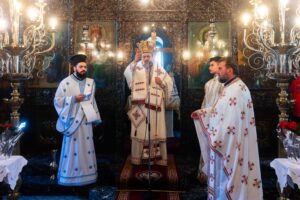 Ο Μεσσηνίας Χρυσόστομος στα Λέϊκα Καλαμάτας 