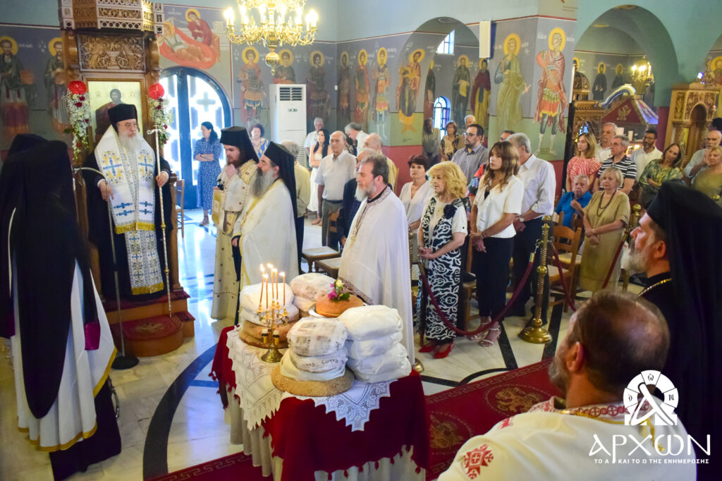Πανηγυρικός Εσπερινός στον Ι. Ναό Τιμίου Προδρόμου Νέου Βουτζά