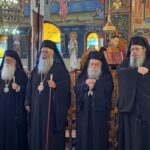 Πολυαρχιερατικός Εσπερινός των ονομαστηρίων του Μητροπολίτου Λαρίσης