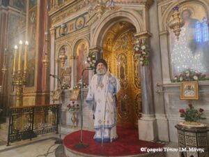 Ὁ Μάνης ὁμιλεῖ γιὰ τὴν ἀποχριστιανοποίηση, τὴν χριστοκεντρικότητα καὶ τὴν ἀξία τῆς ἀπολογητικῆς