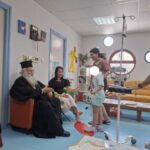 Επίσκεψη του Αρχιεπισκόπου Κύπρου στην Παιδοογκολογική Κλινική του Μακάρειου Νοσοκομείου 