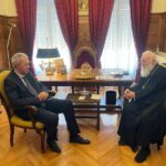 Συνάντηση Αρχιεπισκόπου με τον Πρόεδρο της Ελληνικής Στατιστικής Αρχής