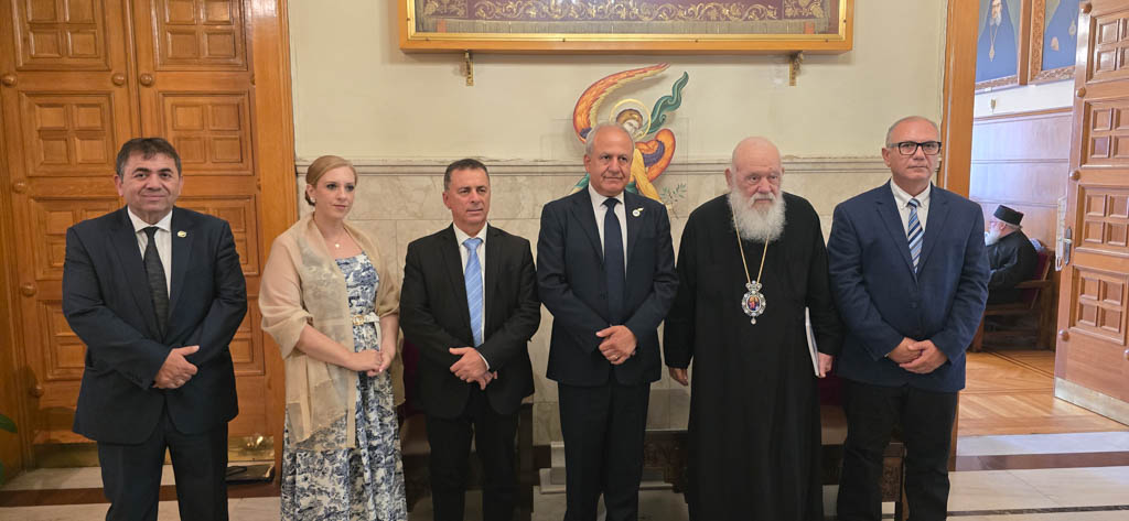 Συνάντηση Αρχιεπισκόπου με αντιπροσωπεία της Επιτροπής Κατεχομένων Κοινοτήτων Κύπρου