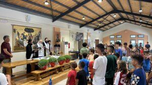 Αγιασμός Α’ Κατασκηνωτικής Περιόδου στην Ι. Μ. Κερκύρας
