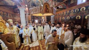 Η εορτή της Αγίας Μακρίνης στην Ιερά Μονή Λιγοβιτσίου